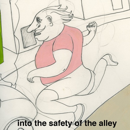Into the Safety of the Alley album cover